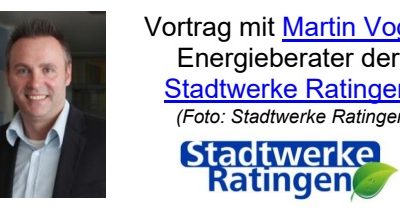Vor­trag “Ener­gie­spa­ren ist das Gebot der Stunde”